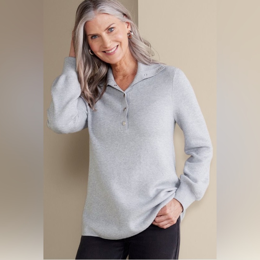 Soft Surroundings Meria Sweater Tunic